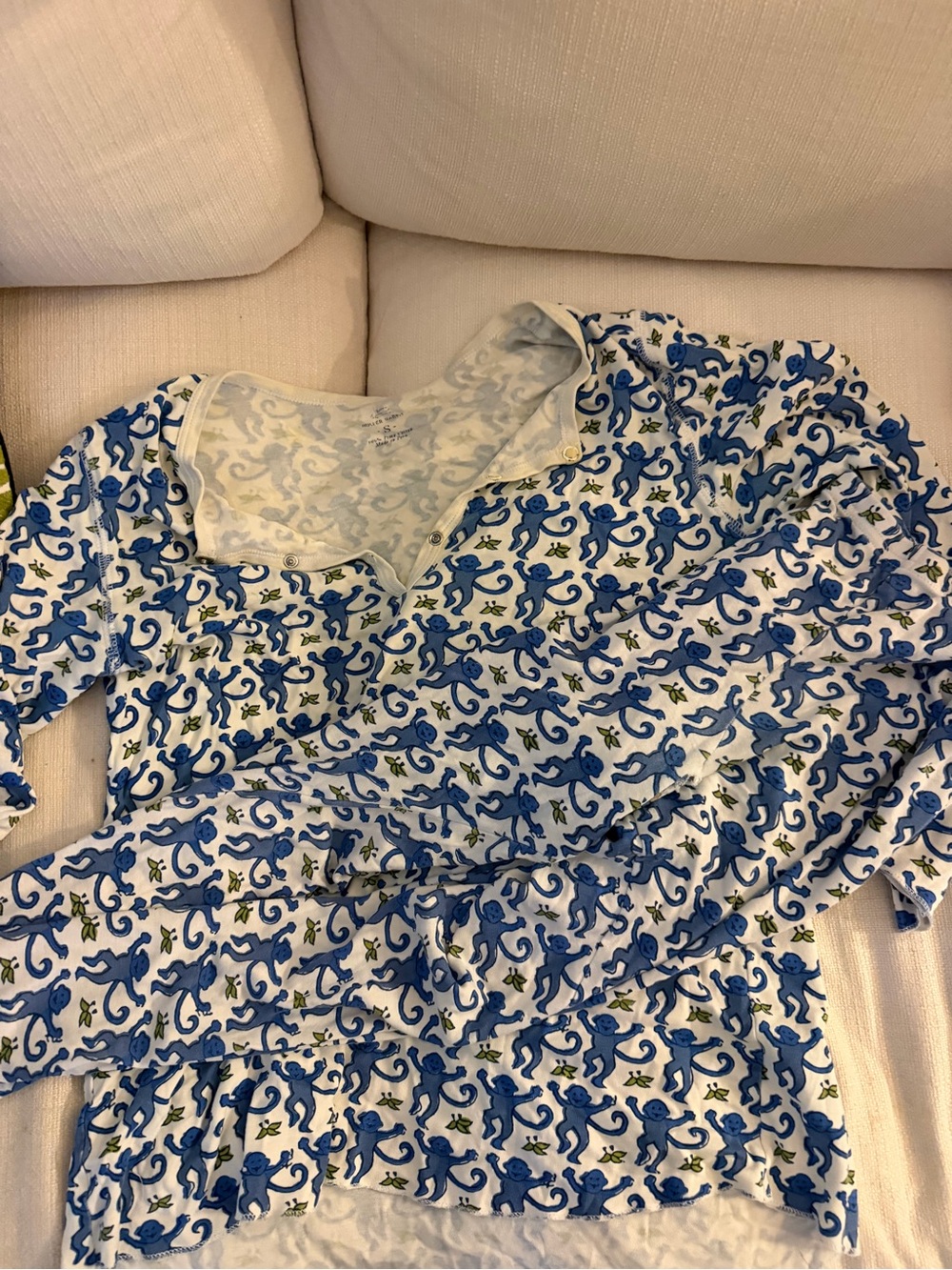 Roller Rabbit Monkey Pajamas - Picture 4 of 4